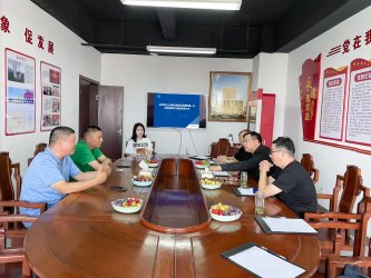 上海电气新能源总司理陈晨一行莅临安徽抖圈为赌而生